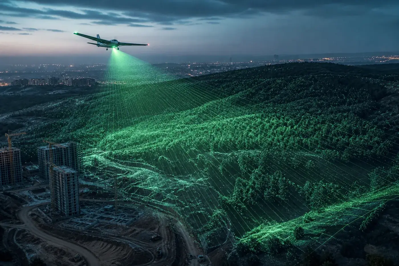 Ankara LiDAR tarama — lazer tarayıcı ile nokta bulutu ölçümü